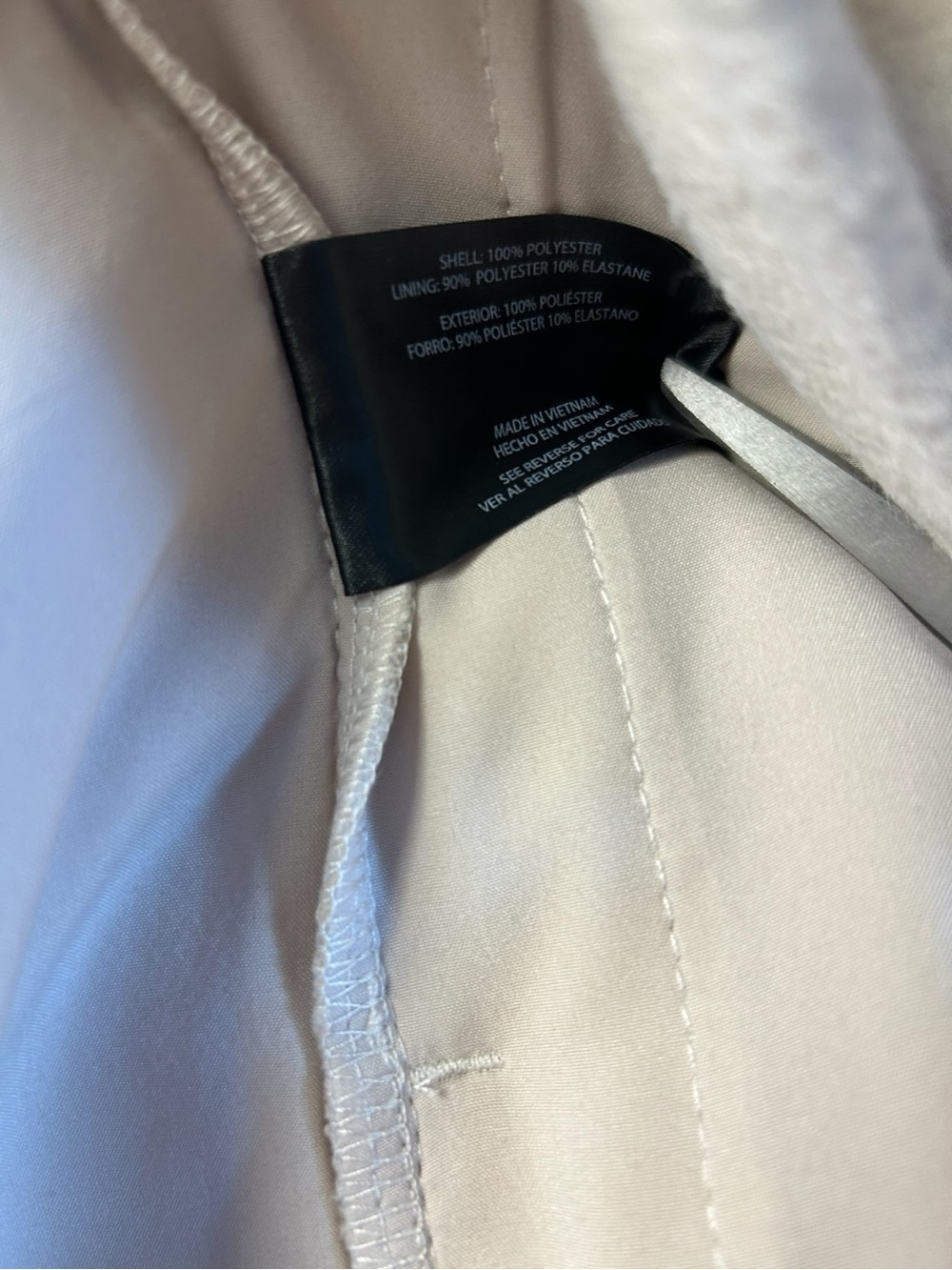 Banana Republic Cream Button-Front Pea Coat Size XXL NWT - Picture 7 of 10